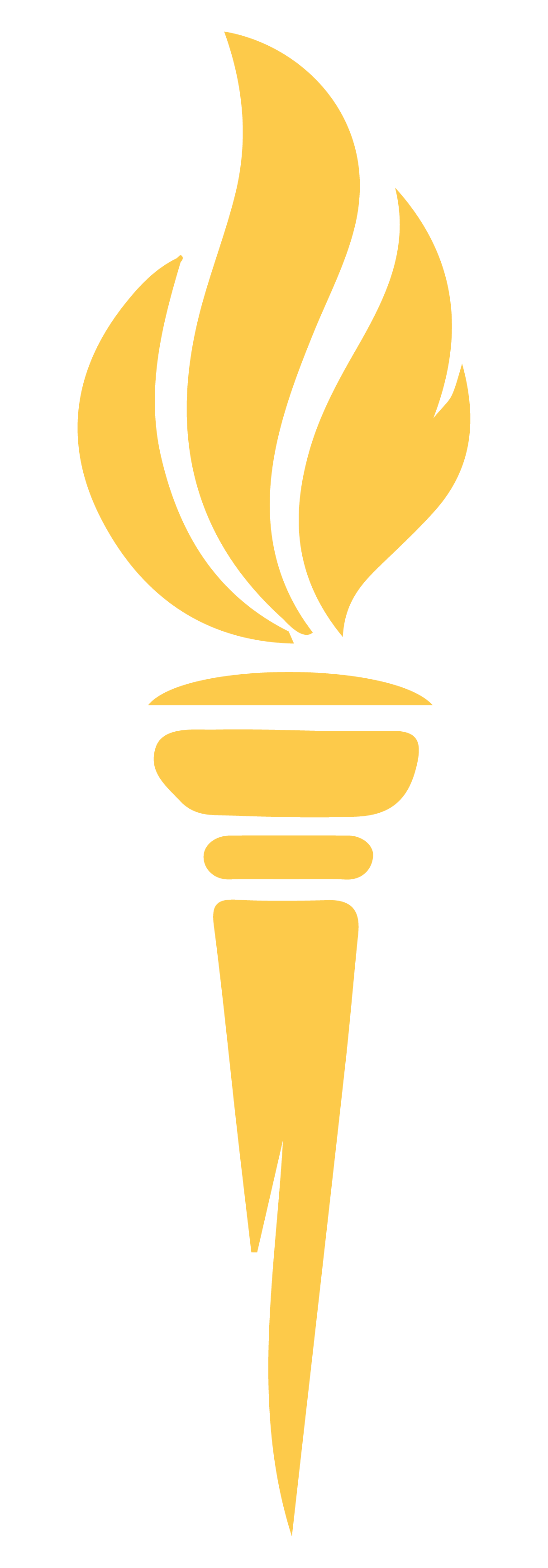 Champion Health torch — Gold